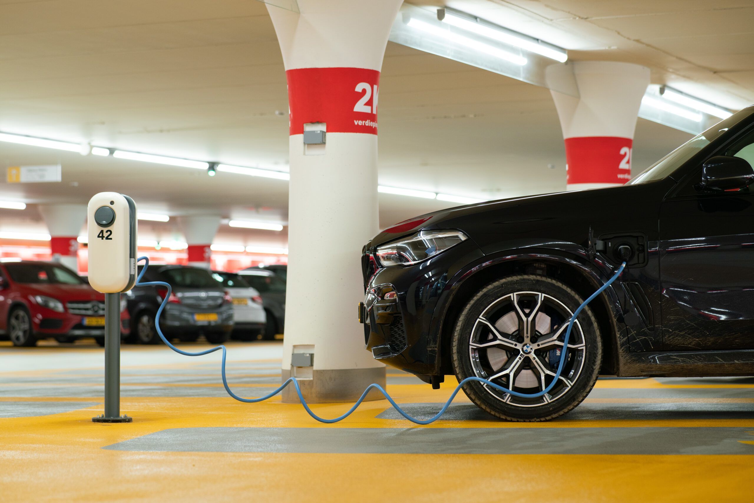 Elektrische auto opladen